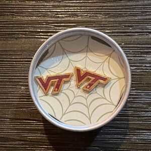 NEW Two’s Company VT Logo Gold and Red Pins